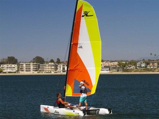 Hobie cat wave