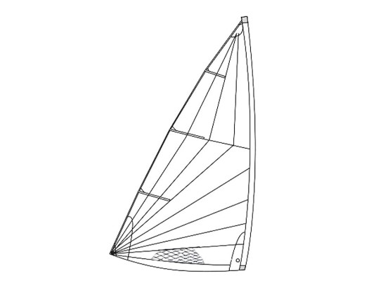 Laser Sail/Ilca std MKII compatible