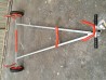 Galvanized launching trolley