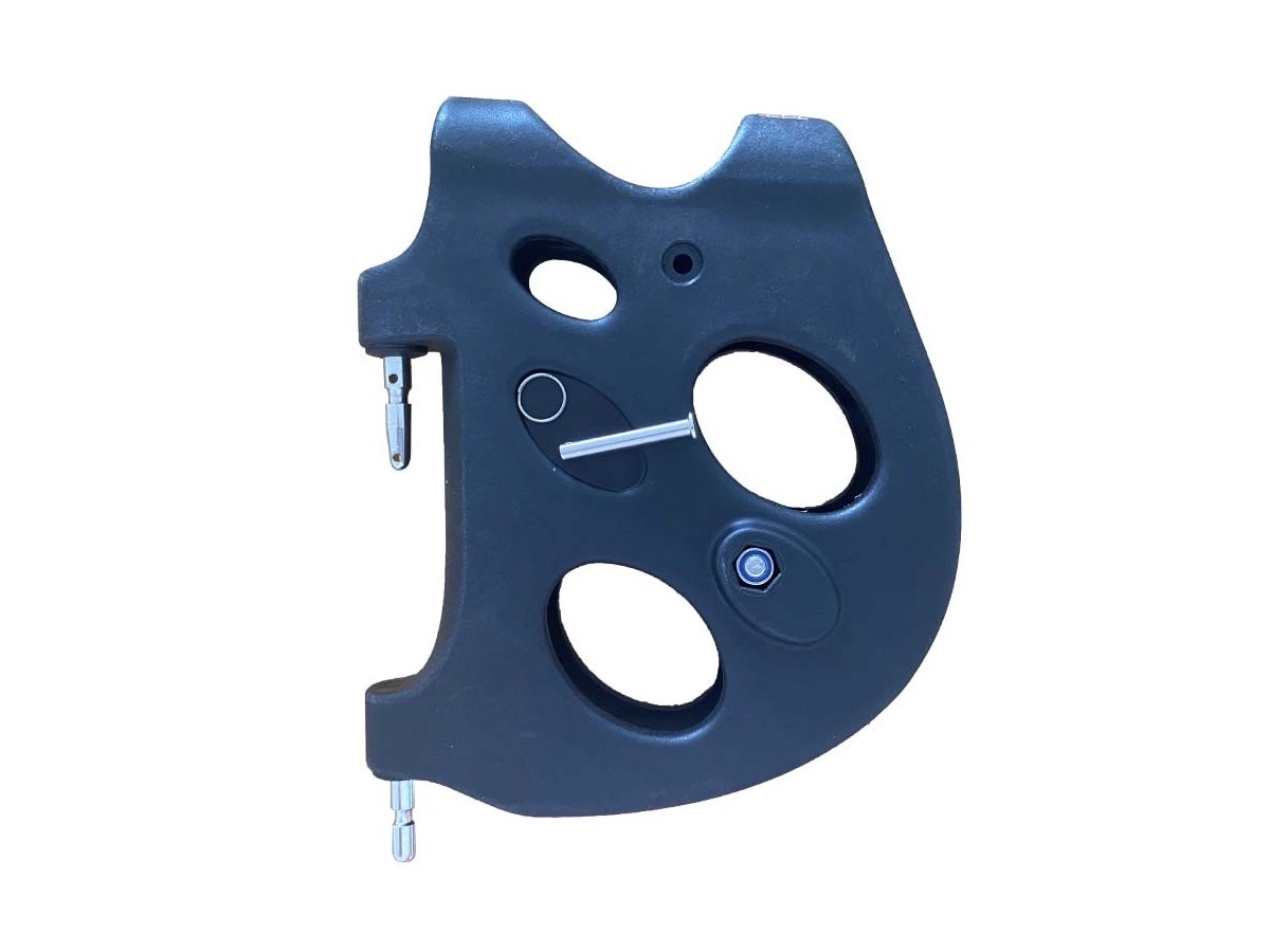 Pierced pin with split ring for Fusion/Pico/Bug rudder head marcon yachting