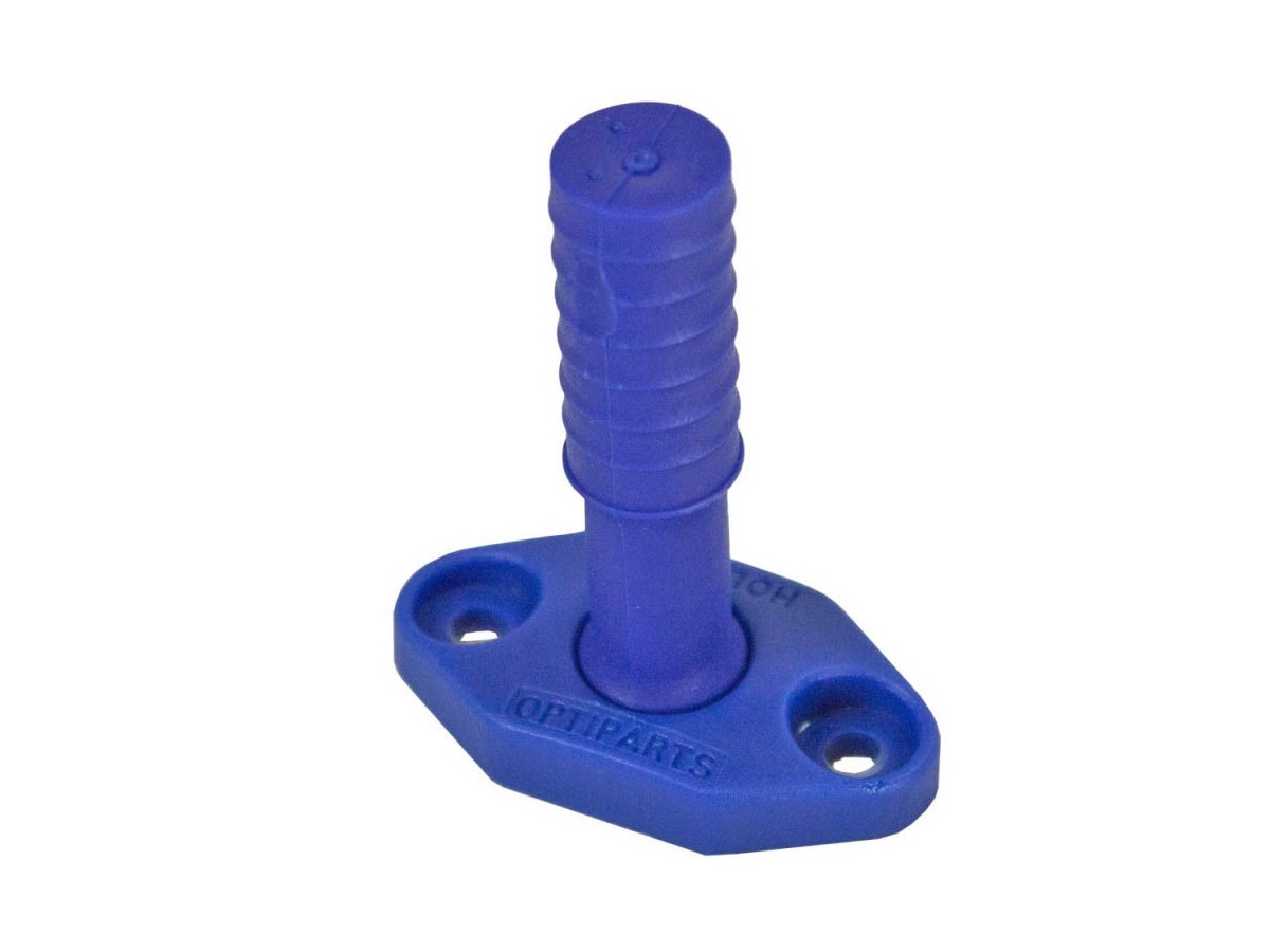 Articulation de stick Optimist Omniflex fixe bleu marcon yachting