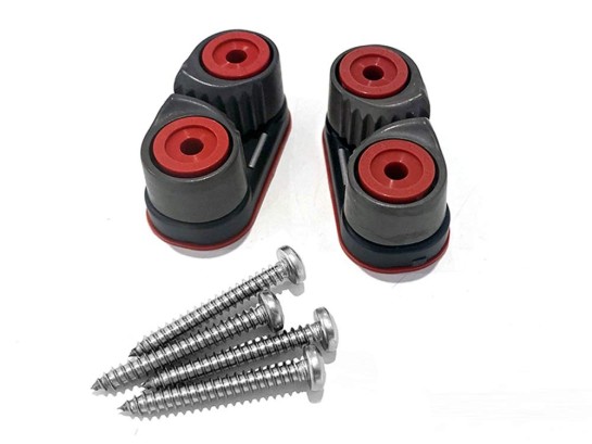 2 Harken Micro Carbo-Cam® Cleat with screws