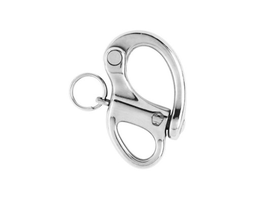 Snap shackle - With fixed eye