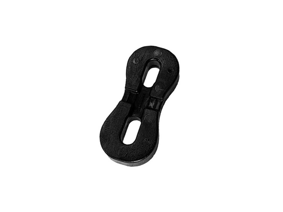 Double adjustment ring for hobie cat trapeze