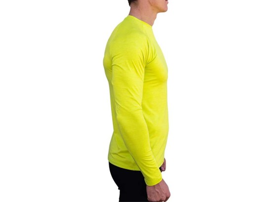 UV Performance L/S Tech Top- Lime - Unisex