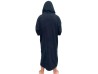 Full Zip Hooded Towel - Black