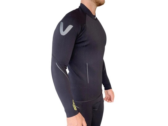 HAUT DE COMBINAISON FLEXFORCE 2mm - HOMMES Marçon yachting