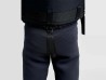 Gilet de flottabilité essentiel pour enfant avec fermeture Éclair frontale.
