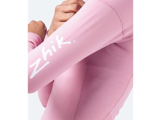 Lycra Femme UPF50+ Éco Spandex – Haut Anti-UV Manches Longues marçon yacthing