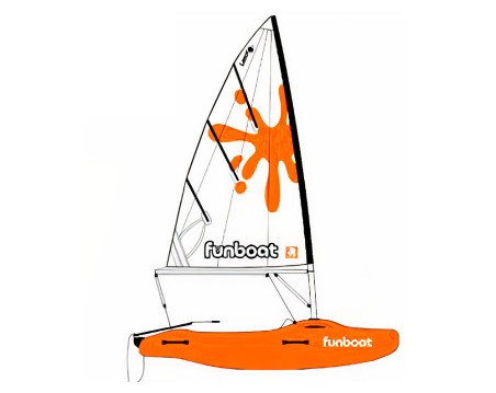 FUNBOAT de laserperformance. marçon yachting