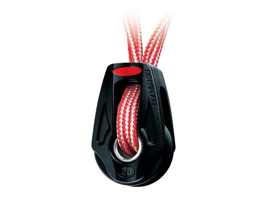 Poulie Orbit série 20 Simple avec lashing Ronstan