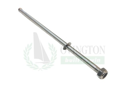 Axe safran avec R clip marçon yachting