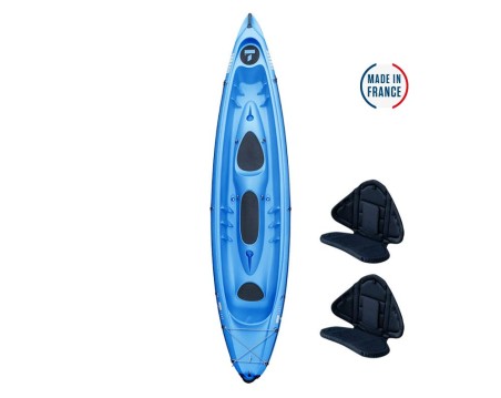 obago Kayak TAHE – Family 2-Seater Kayak, Rigid, Stable and Comfortable