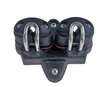 Platine taquet alu Harken bordure cunni Laser