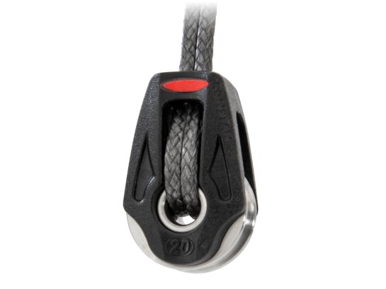 Poulie Orbit 20mm Simple Lashing Ronstan Réa Alu