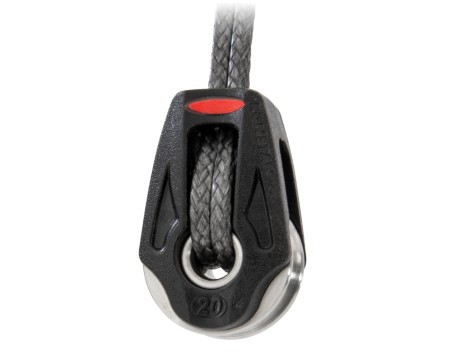 Poulie Orbit 20mm Simple Lashing Ronstan Réa Alu