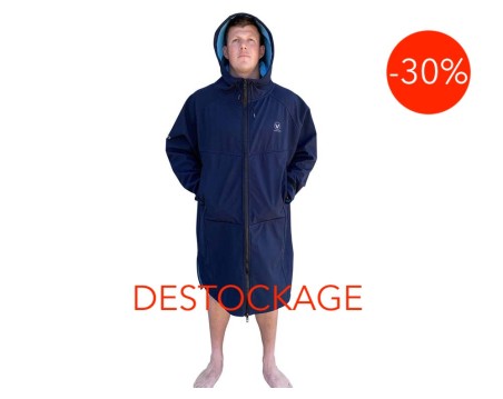 BEACH COAT -GREY/ORANGE marçon yachting