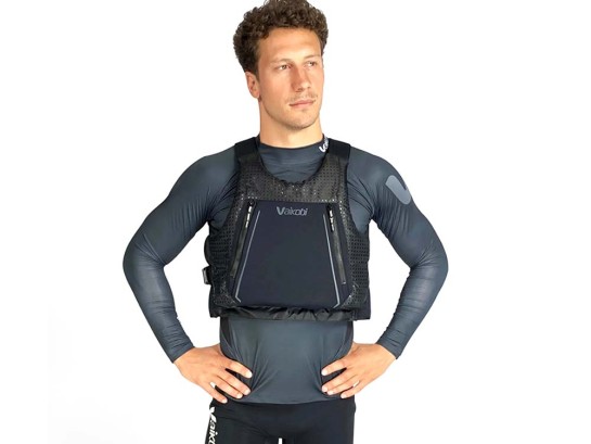 Vaikobi VXS PFD Black – Lightweight ISO 12402-5 Life Jacket