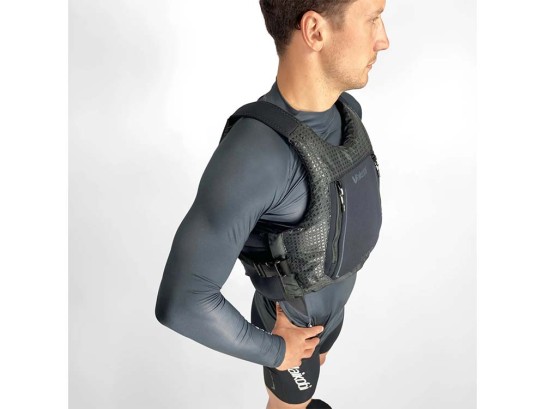 Vaikobi VXS PFD Black – Lightweight ISO 12402-5 Life Jacket
