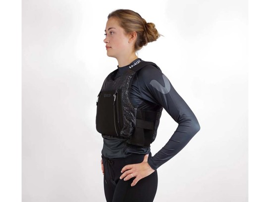 Vaikobi VXS PFD Black – Lightweight ISO 12402-5 Life Jacket