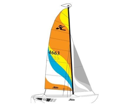 Grand Voile Hobie cat 15 Tortola
