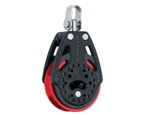 Poulie Harken 57 mm RED Ratchet Block Swivel ilca laser