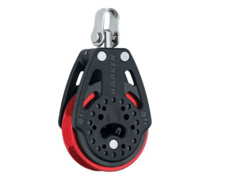 Poulie Harken 57 mm RED Ratchet Block Swivel ilca laser