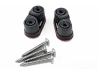 2 Taquets Harken Micro Carbo-Cam® Cleat avec vis