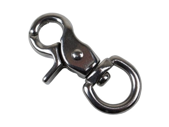 Carabiner with swivel