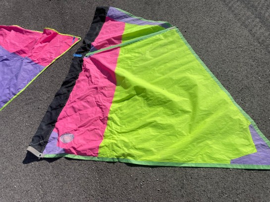 Lot voiles Optimist Retro