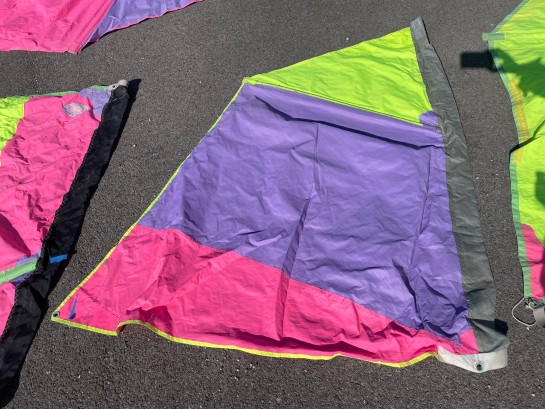 Lot voiles Optimist Retro