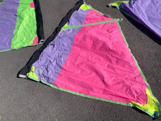 Lot voiles Optimist Retro