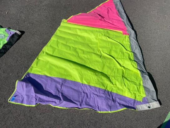 Lot voiles Optimist Retro