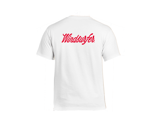 Marçon Yachting -  Teeshirt Windsurfer Blanc