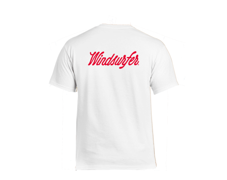 Marçon Yachting -  Teeshirt Windsurfer Blanc