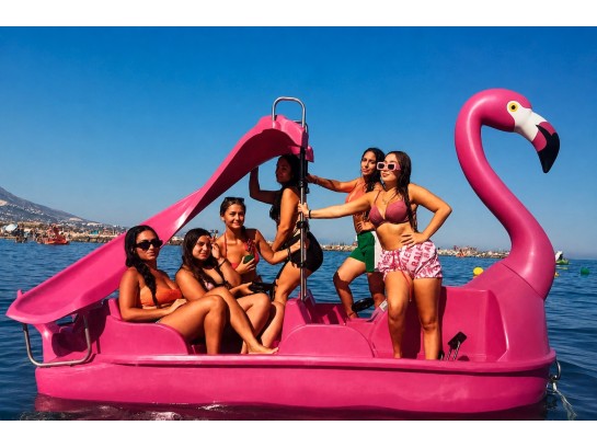Marçon Yachting - Pédalo Flammand Rose