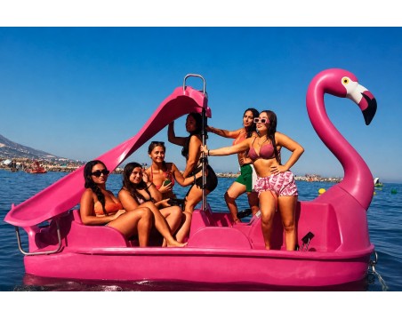Marçon Yachting - Pédalo Flammand Rose