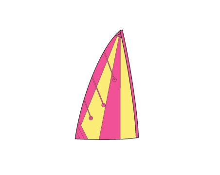 Grand Voile de Fun Boat, laser compatible, marçon yachting
