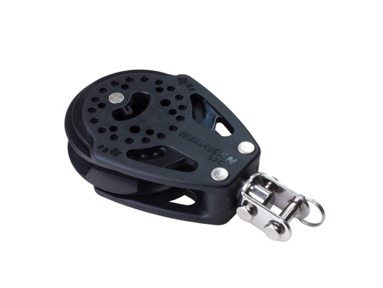 57mm Harken Carbo ratchet mainsheet block