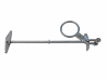 Marçon Yachting -  Tige inox milieu de martingale