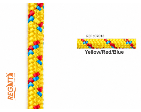 Marçon Yachting - Bobine Ecoute jaune diamètre 6 mm