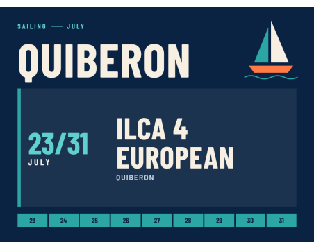 ILCA 4 European Championship – Quiberon, du 23 au 31 juillet