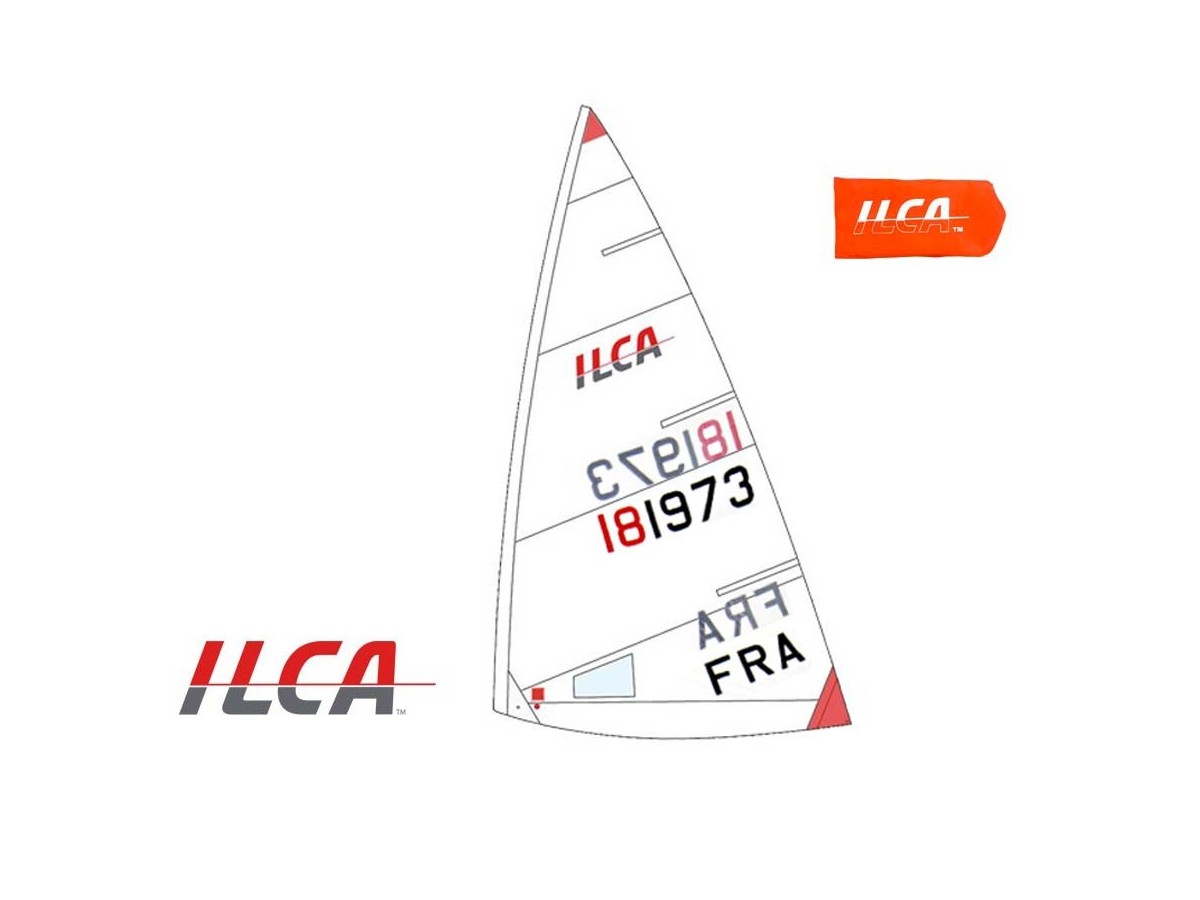 Voile / Sail ILCA 4 (4.7) + Numéros