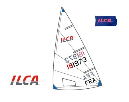 Voile / Sail ILCA 6 (radial)+Numéros