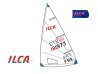 voile ilca laser avec numero