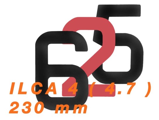 Numéro de voile ILCA 4...