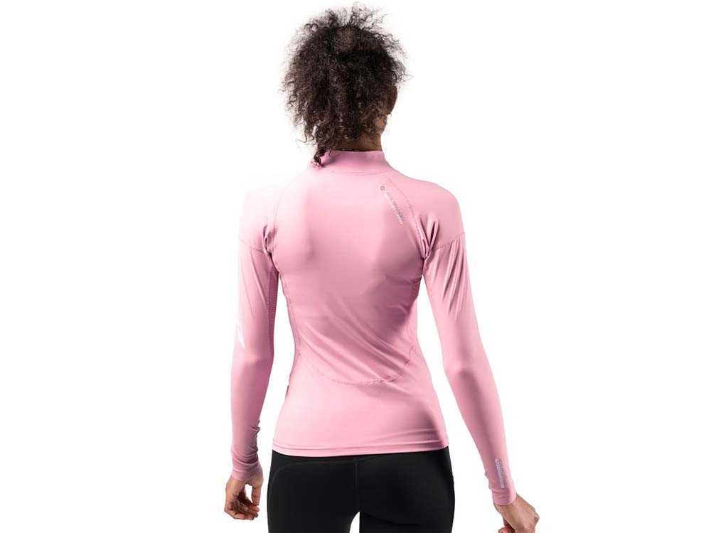 Femmes UPF 50+ Éruption Cutanée Garde Manches Longues, Maillots de Bain de Plage de Plage de l'Eau, Uv / Maillots de Bain de Protection Solaire, XL